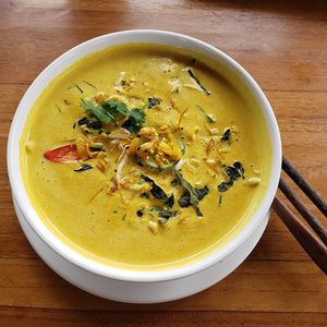 Laksa Soup at The Seeds of Life in Ubud