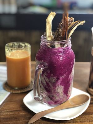 SOL jar and juice  at The Seeds of Life in Ubud