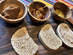 raw bread at The Seeds of Life in Ubud