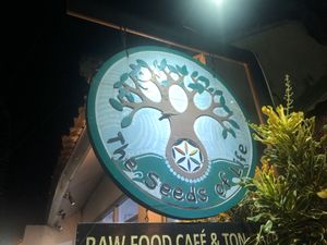 Living logo at The Seeds of Life in Ubud