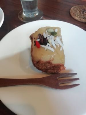 Carrot cake at The Seeds of Life in Ubud