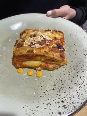 Lasagna alla bolognese   at La Locanda Del Gusto in Vicenza