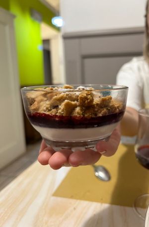 Panna cotta  at La Locanda Del Gusto in Vicenza