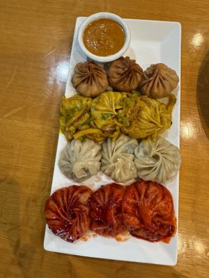 Momos combo  at Indian-Nepali Kitchen in Seattle
