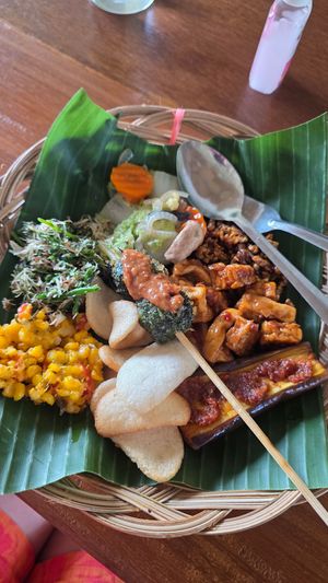 at Little break vegetarian in Canggu