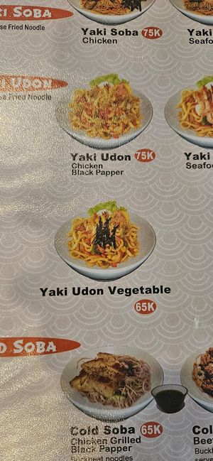 Menu at SUSHI KAWE PENIDA - Japanese Cuisine in Bali