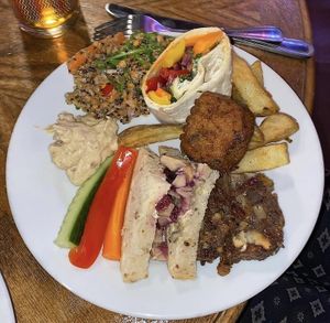 Vegan Xmas buffet   at Cherry Reds Cafe and Bar in Birmingham
