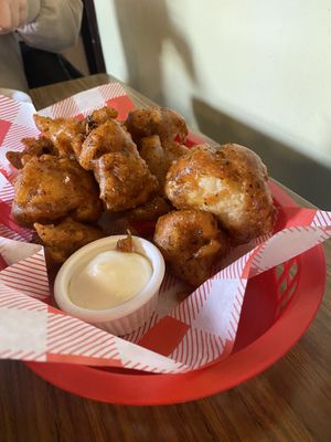 Cauli wings   at Cherry Reds Cafe and Bar in Birmingham