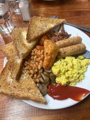 Hearty vegan £9.50  at Cherry Reds Cafe and Bar in Birmingham