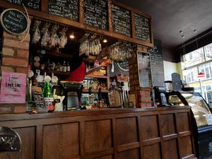 bar at Cherry Reds Cafe and Bar in Birmingham