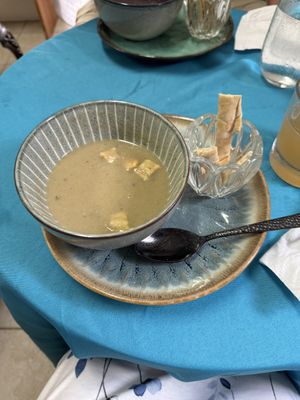 White cabbage soup  at We Have Been Here Before in St Georges