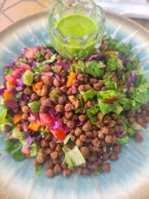 Salad at We Have Been Here Before in St Georges