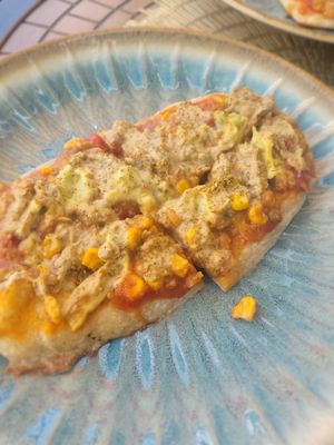 Pizza at We Have Been Here Before in St Georges