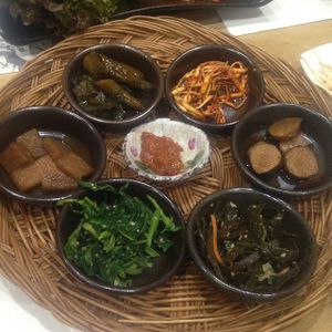 side dishes at Danji - 단지 in Ulsan