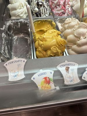 Mango is vegan  at Gelateria Cremi in Toscana