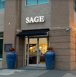 Exterior Architecture at Sage Vegetarian Restaurant in Durham