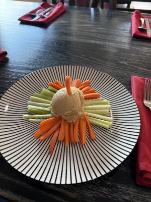 Hummus Platter   at Sage Vegetarian Restaurant in Durham