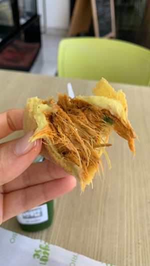 Coxinha de jaca  at VeGan-se in Brasilia