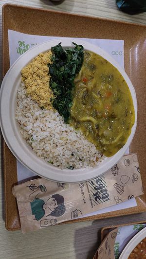 Bobó de shimeji at VeGan-se in Brasilia