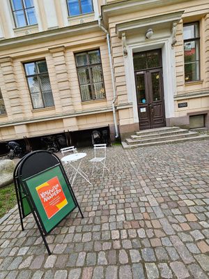  at Kahvila Napero  in Helsinki