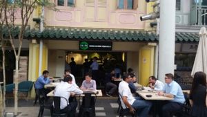 new store front at China square  at Fill a Pita in Central Singapore