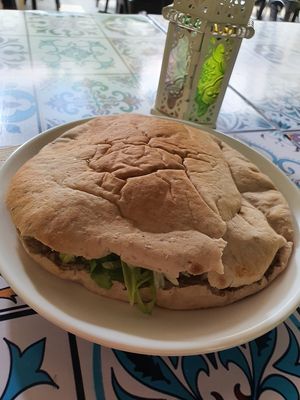 Pita sandwich at Fill a Pita in Central Singapore