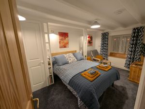 Downstairs Double Bedroom at Kittiwake Cottage Bempton in Bempton