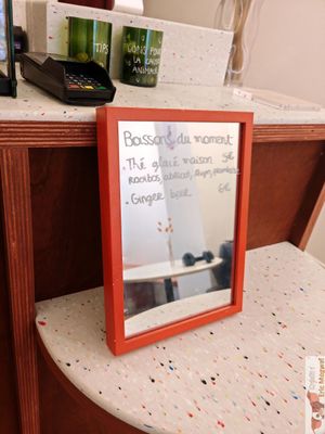 Drink of the day at Bakea in Paris