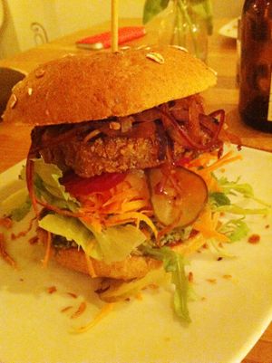 König Ludwig Alpen Burger at Bunte Burger Cologne in Cologne