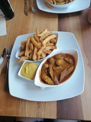 Curryvurst  😋 at Bunte Burger Cologne in Cologne