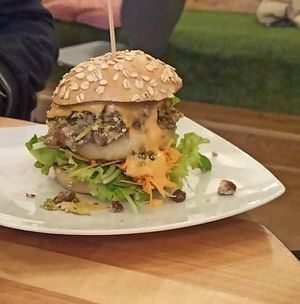Winterzeit Special burger at Bunte Burger Cologne in Cologne