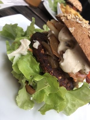 Camembert Burger  at Bunte Burger Cologne in Cologne