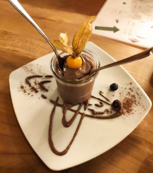 Mousse au Chocolat at Bunte Burger Cologne in Cologne