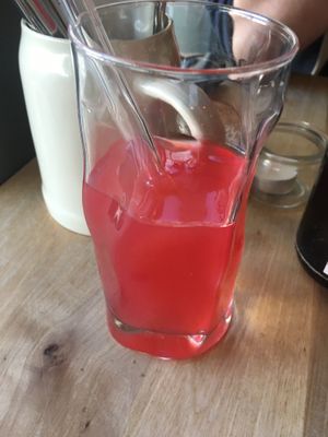 homemade lemonade  at Bunte Burger Cologne in Cologne