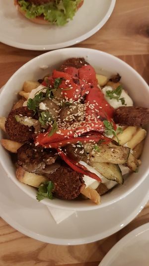 Orientalischer Salat at Bunte Burger Cologne in Cologne