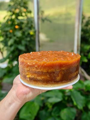Bolo de doce de leite   at Salva in Itajai