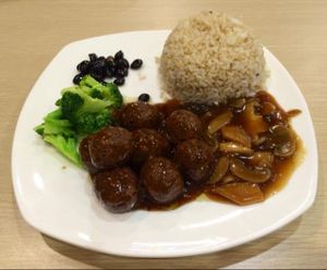 Thai Sweet 'n Sour Fish (mock) Workday Sp. at If Vegan in Shanghai