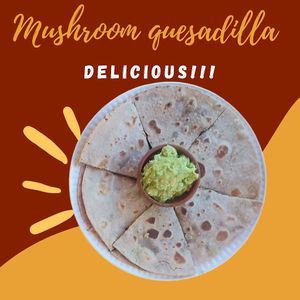 Quesadilla vegetariano at Maria's Restaurant in San Pedro La Laguna