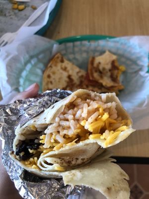 There are many vegan options available.  at The Wild Burrito in Wildwood