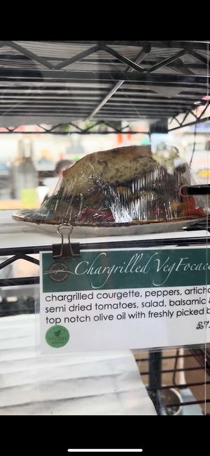 Vegan sandwiches  at KJ's Bothy Bakery in Scotland