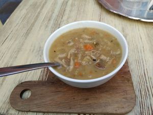 Zuppa di funghi at Zoe Food in Gran Canaria