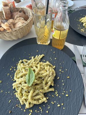 Nudeln mit Pistaziencreme  at Hotel Eden Roc in Campania
