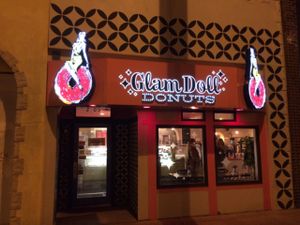 storefront  at Glam Doll Donuts - Eat Street in Minneapolis