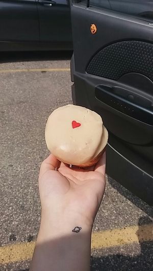 Vegan Femme Fatale ? ($3.50) at Glam Doll Donuts - Eat Street in Minneapolis