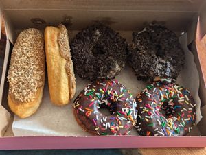Even though they were chewy, I still ate them at Glam Doll Donuts - Eat Street in Minneapolis