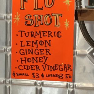 flu shot at Big Beet in Katoomba