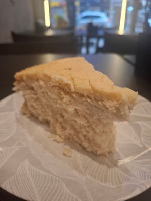 Bolo de coco at Barletta - Copacabana in Rio De Janeiro