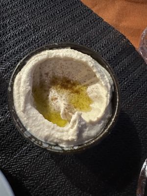 Hummus  at Hummustown Bistrot in Lazio