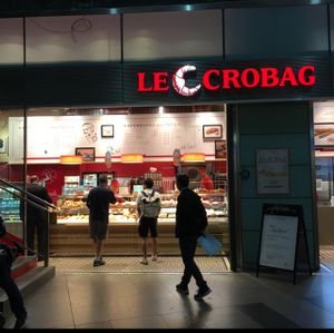 outside at Le Crobag - Friedrichstr in Berlin