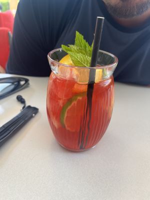 Iced tea   at Spica - Bar And Restaurant in Radovljica
